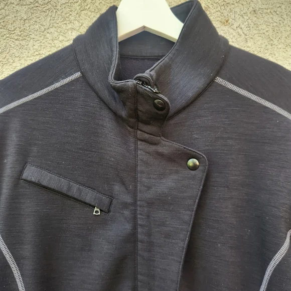 KUHL Women's Woolforce Jacket Small Black Full Zip Outdoor Hiking Gorpcore - Picture 5 of 11